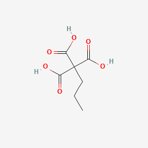 molecular formula C7H10O6 B14236593 Butane-1,1,1-tricarboxylic acid CAS No. 405914-62-7