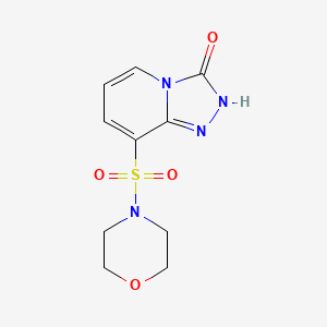 8-(morpholin-4-ylsulfonyl)[1,2,4]triazolo[4,3-a]pyridin-3(2H)-one