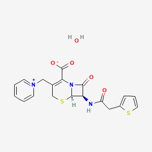 molecular formula C19H19N3O5S2 B1423686 Cephaloridine hydrate CAS No. 102039-86-1