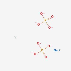molecular formula NaO8P2V-5 B14236894 Sodium;vanadium;diphosphate CAS No. 477779-61-6