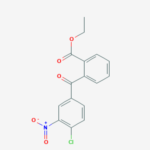 Ethyl 2-(4-chloro-3-nitrobenzoyl)benzoate