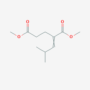 molecular formula C11H18O4 B14236924 Dimethyl 2-(2-methylpropylidene)pentanedioate CAS No. 364331-05-5