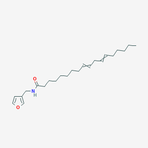 molecular formula C23H37NO2 B14237033 N-[(Furan-3-yl)methyl]octadeca-9,12-dienamide CAS No. 623174-84-5