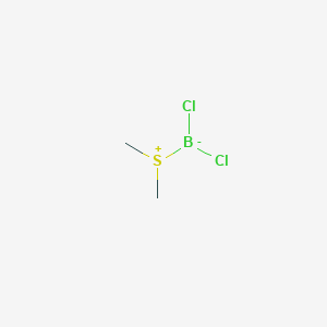 molecular formula C2H6BCl2S B1423711 二氯（二甲基磺鎓）硼（1-） CAS No. 63462-42-0