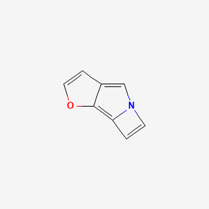 molecular formula C8H5NO B14237281 Azeto[1,2-a]furo[2,3-c]pyrrole CAS No. 225786-85-6