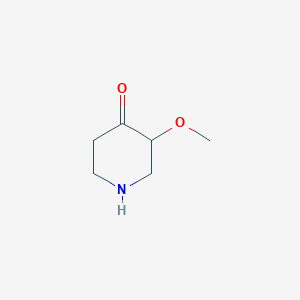 molecular formula C6H11NO2 B1423731 3-Methoxypiperidin-4-one CAS No. 1220039-57-5