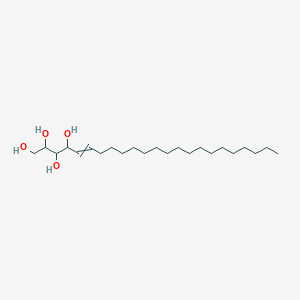 molecular formula C23H46O4 B14237401 Tricos-5-ene-1,2,3,4-tetrol CAS No. 375798-03-1
