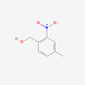 molecular formula C8H9NO3 B1423743 (4-Methyl-2-nitrophenyl)methanol CAS No. 22996-24-3