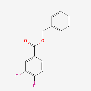 molecular formula C14H10F2O2 B14237474 Benzyl 3,4-difluorobenzoate CAS No. 241160-17-8