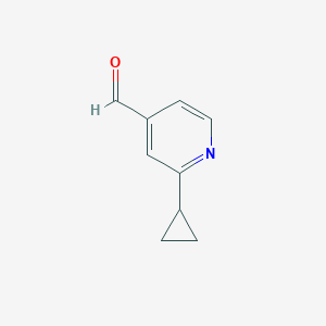2-Cyclopropylisonicotinaldehyde