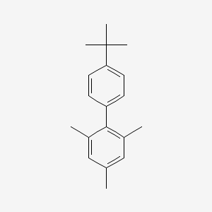 molecular formula C19H24 B14237723 4'-tert-Butyl-2,4,6-trimethyl-1,1'-biphenyl CAS No. 524698-49-5