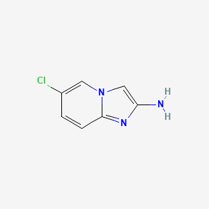 6-Chloroimidazo[1,2-a]pyridin-2-amine