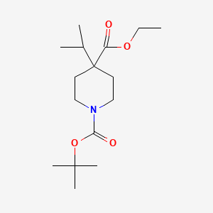 Ethyl 1-Boc-4-isopropyl-4-piperidinecarboxylate