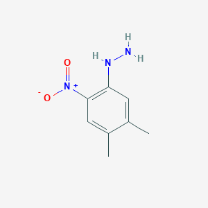 1-(4,5-Dimethyl-2-nitrophenyl)hydrazine