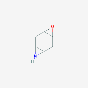 molecular formula C6H9NO B14237972 4-Oxa-8-azatricyclo[5.1.0.0~3,5~]octane CAS No. 220826-69-7