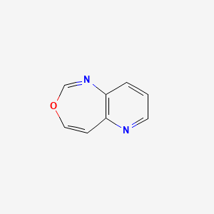 molecular formula C8H6N2O B14238016 Pyrido[3,2-D][1,3]oxazepine CAS No. 516500-07-5