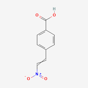 molecular formula C9H7NO4 B1423806 Benzoic acid, 4-(2-nitroethenyl)- CAS No. 3179-11-1