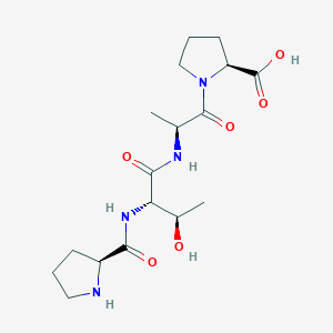 molecular formula C17H28N4O6 B14238121 L-Prolyl-L-threonyl-L-alanyl-L-proline CAS No. 460052-20-4