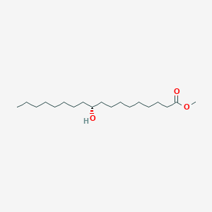 molecular formula C19H38O3 B14238339 Methyl (10R)-10-hydroxyoctadecanoate CAS No. 423184-25-2