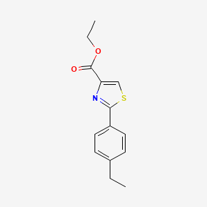 Ethyl 2-(4-ethylphenyl)thiazole-4-carboxylate