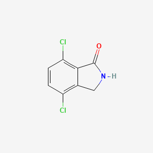 molecular formula C8H5Cl2NO B1423881 4,7-Dichloro-isoindolin-1-one CAS No. 954239-40-8