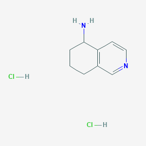B1423884 5,6,7,8-Tetrahydroisoquinolin-5-amine dihydrochloride CAS No. 1263378-92-2