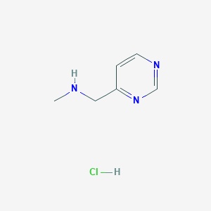N-Methyl-1-(pyrimidin-4-yl)methanamine hydrochloride