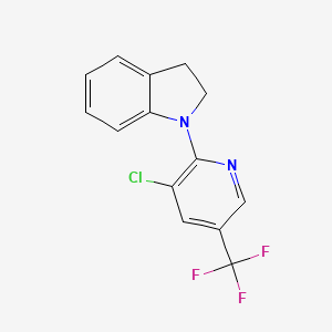 1-[3-Chloro-5-(trifluoromethyl)-2-pyridinyl]-indoline