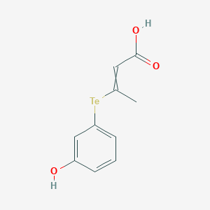 molecular formula C10H10O3Te B14239014 3-[(3-Hydroxyphenyl)tellanyl]but-2-enoic acid CAS No. 211919-75-4