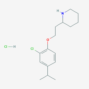 2-[2-(2-Chloro-4-isopropylphenoxy)ethyl]-piperidine hydrochloride
