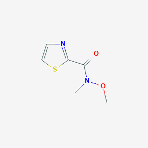 N-Methoxy-N-methyl-thiazole-2-carboxamide