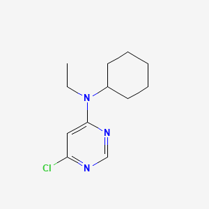 6-Chloro-N-cyclohexyl-N-ethyl-4-pyrimidinamine