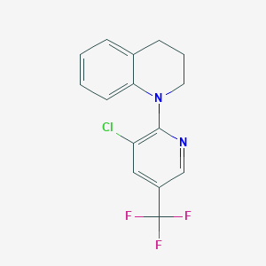 1-[3-Chloro-5-(trifluoromethyl)-2-pyridinyl]-1,2,3,4-tetrahydroquinoline