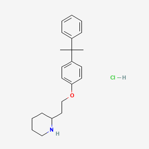 2-{2-[4-(1-Methyl-1-phenylethyl)phenoxy]-ethyl}piperidine hydrochloride