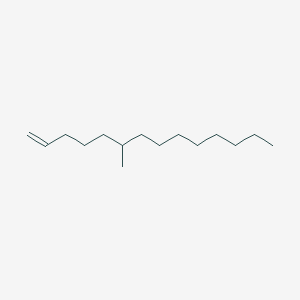 molecular formula C15H30 B14239369 6-Methyltetradec-1-ene CAS No. 402483-83-4
