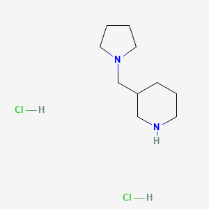 3-(Pyrrolidin-1-ylmethyl)piperidine dihydrochloride