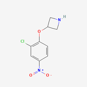 3-(2-Chloro-4-nitrophenoxy)azetidine
