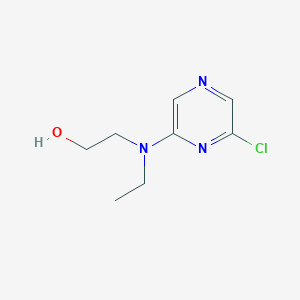 2-[(6-Chloro-2-pyrazinyl)(ethyl)amino]-1-ethanol