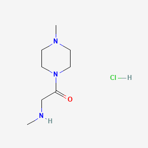 2-(Methylamino)-1-(4-methyl-1-piperazinyl)-1-ethanone hydrochloride