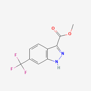 Methyl 6-(trifluoromethyl)-1H-indazole-3-carboxylate