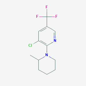 3-Chloro-2-(2-methyl-1-piperidinyl)-5-(trifluoromethyl)pyridine