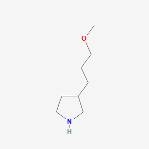 3-(3-Methoxypropyl)pyrrolidine