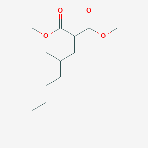 molecular formula C13H24O4 B14239696 Dimethyl (2-methylheptyl)propanedioate CAS No. 210544-72-2