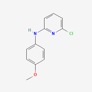 molecular formula C12H11ClN2O B1423979 6-chloro-N-(4-methoxyphenyl)pyridin-2-amine CAS No. 1219976-82-5
