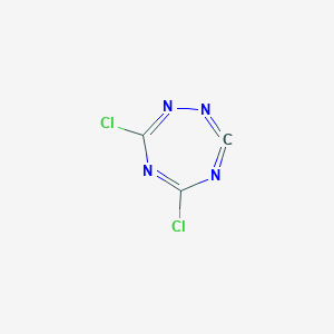 molecular formula C3Cl2N4 B14239848 CID 71356563 CAS No. 252280-98-1