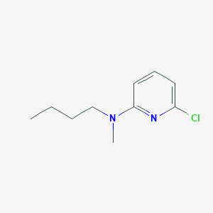molecular formula C10H15ClN2 B1423989 N-butyl-6-chloro-N-methylpyridin-2-amine CAS No. 1220017-55-9