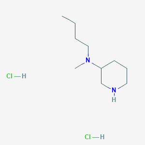 molecular formula C10H24Cl2N2 B1423990 N-Butyl-N-methyl-3-piperidinamine dihydrochloride CAS No. 1220019-61-3