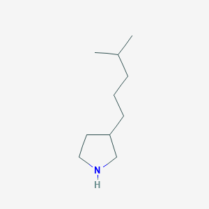 3-(4-Methylpentyl)pyrrolidine