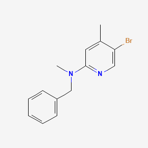 N-Benzyl-5-bromo-N,4-dimethyl-2-pyridinamine