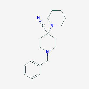 1'-Benzyl-[1,4'-bipiperidine]-4'-carbonitrile